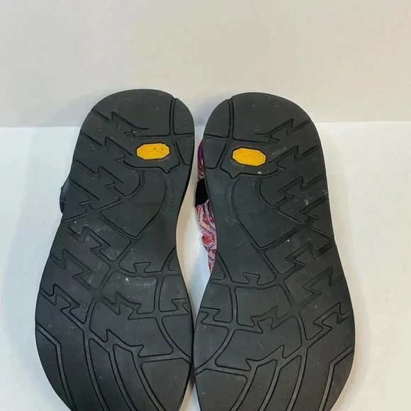 Chaco ZX/2 Vibram Unaweep Hiking Sandals Women’s size 10 Pink Toe Loop Strappy - Picture 8 of 8